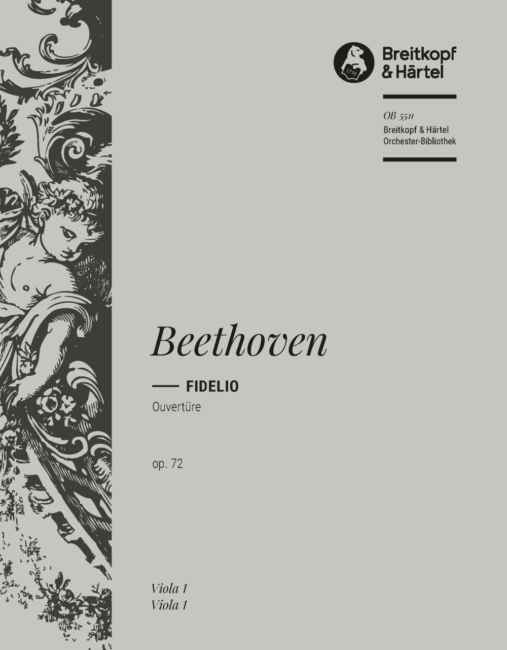OB 5511-19 - Fidelio op. 72 - Cover