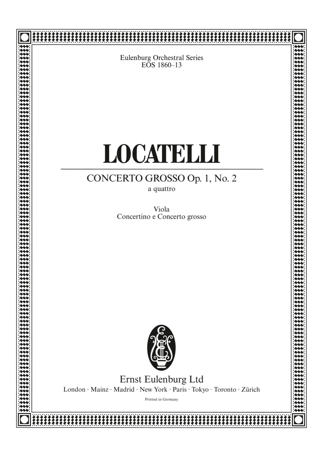 EOS 1860-19 - Concerto grosso „a quattro“ c-moll op. 1/2 - Cover