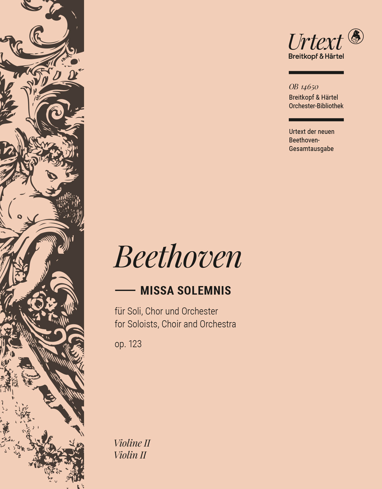 OB 14650-16 - Missa Solemnis in D major Op. 123 - Cover