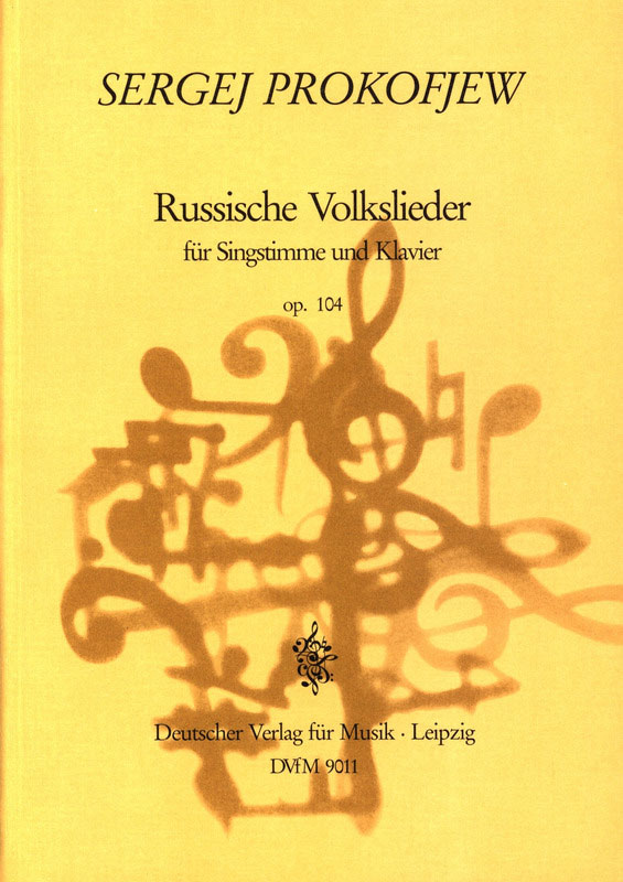 Sergej Prokofjew - Russische Volkslieder op. 104 - Cover