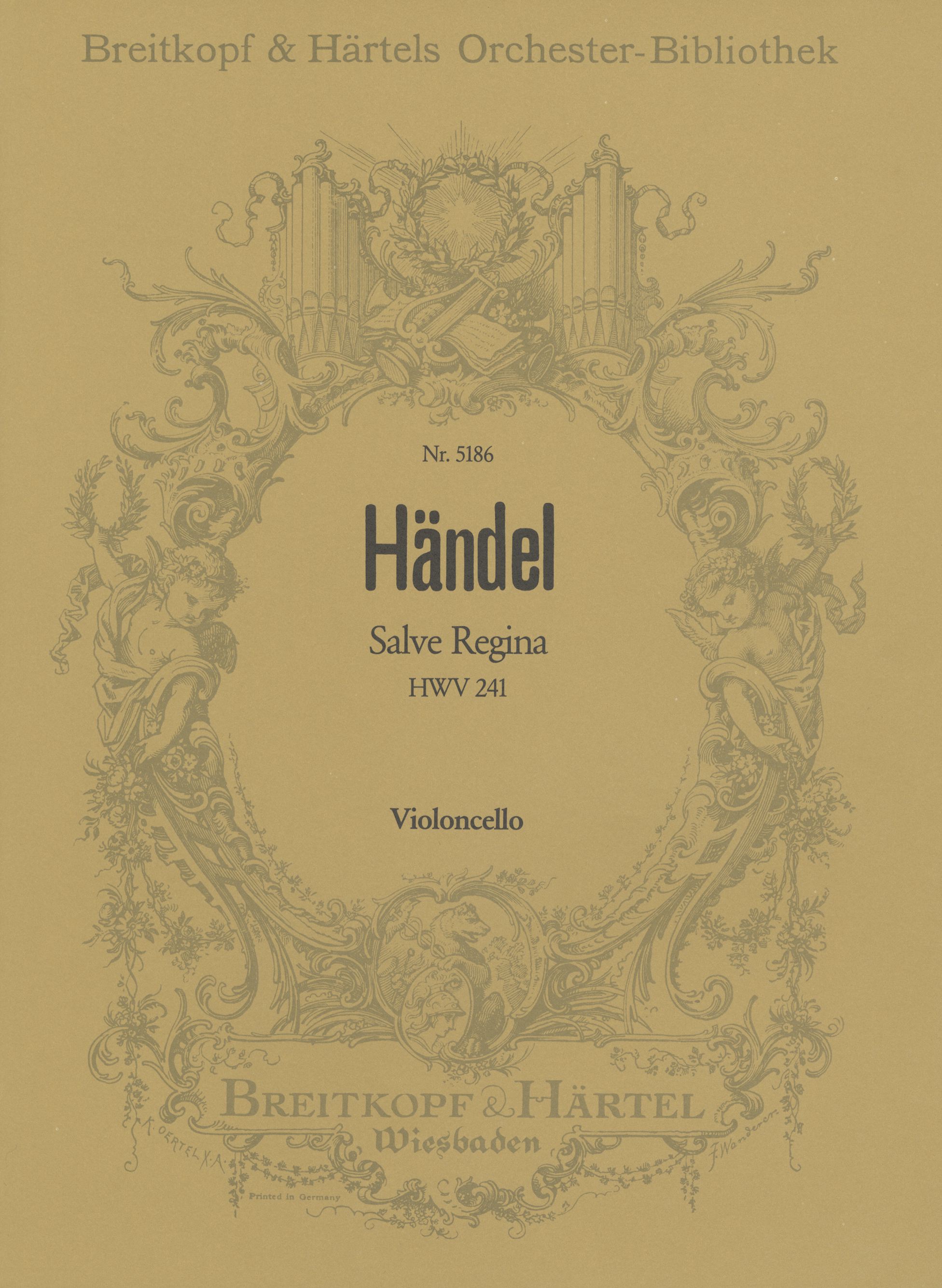 OB 5186-23 - Salve Regina HWV 241 - Cover