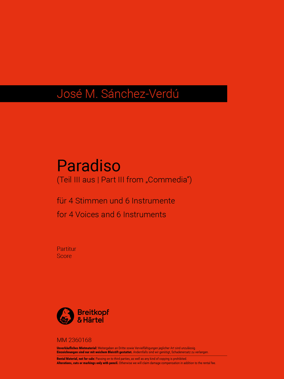 MM 2360168 - Commedia - Cover