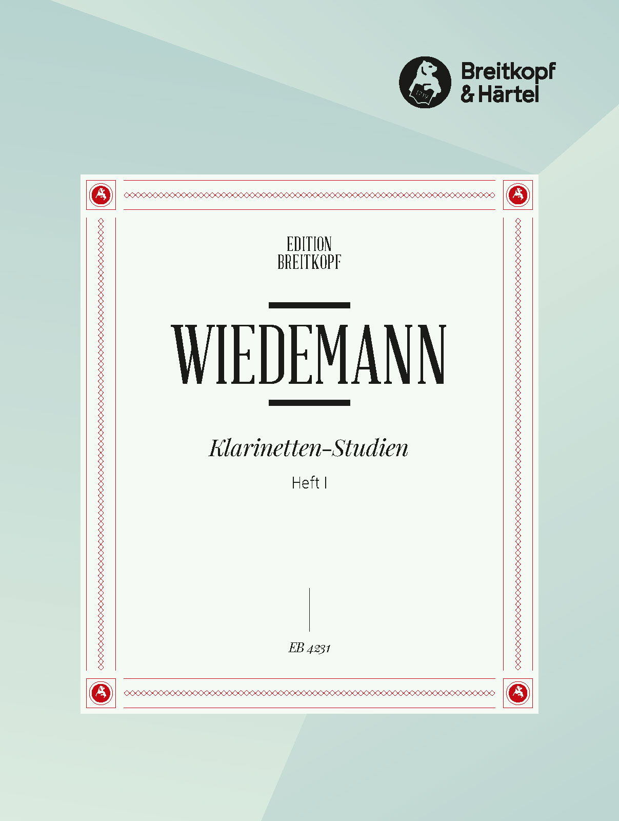 EB 4231D - Klarinetten-Studien - Cover