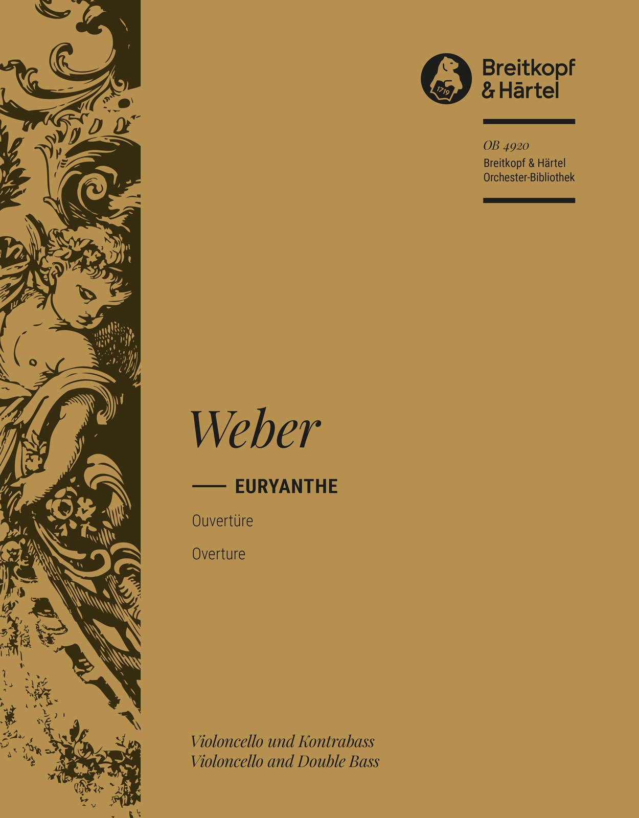 OB 4920-26 - Euryanthe - Cover