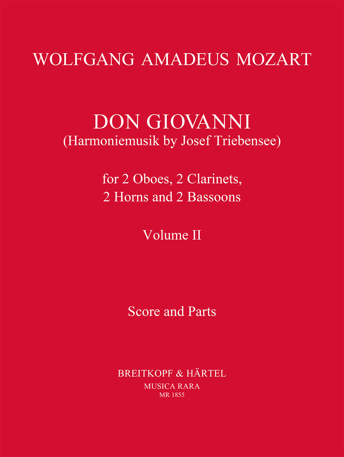 MR 1855 - Don Giovanni KV 527 - Cover
