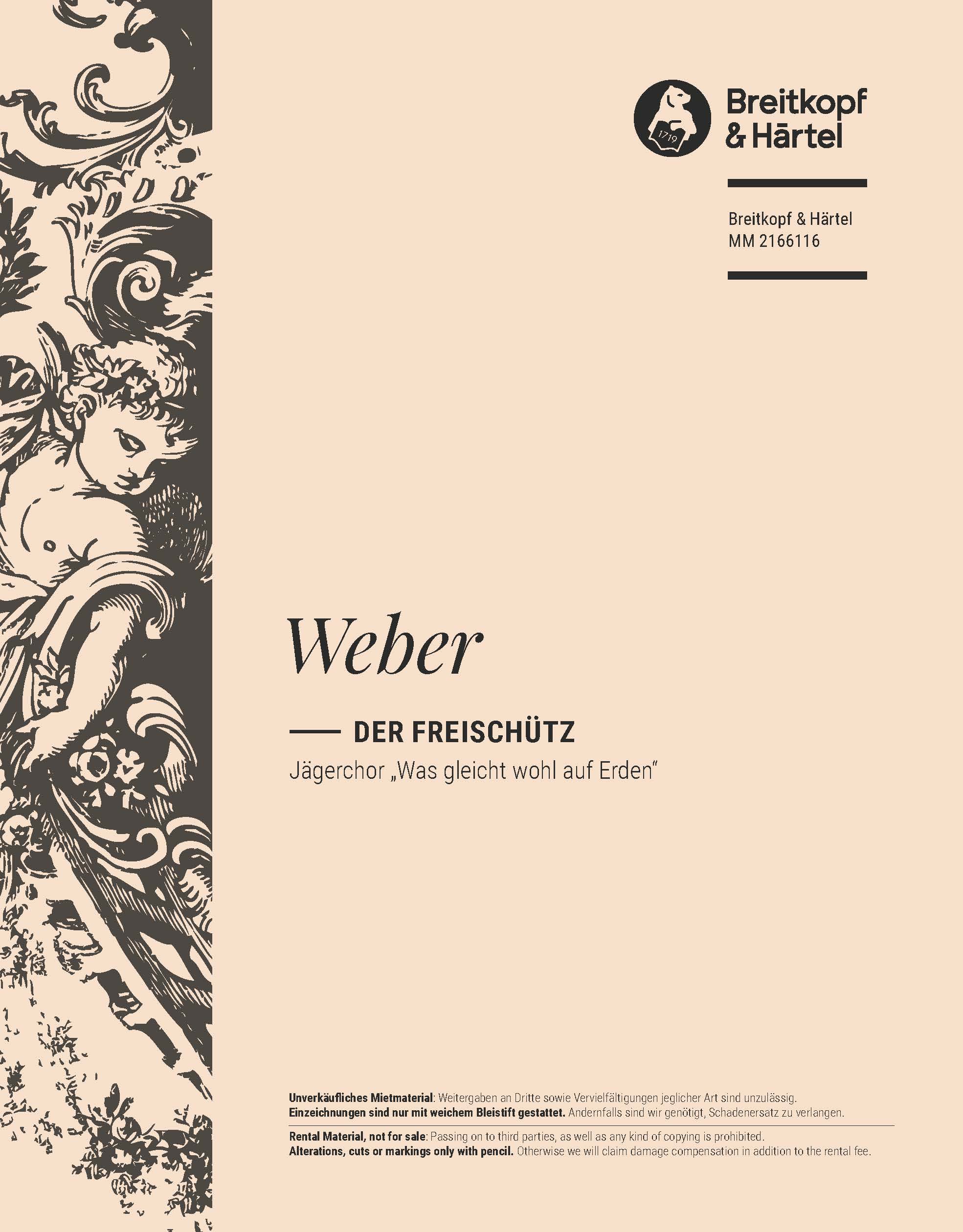 MM 2166116 - Der Freischütz - Cover