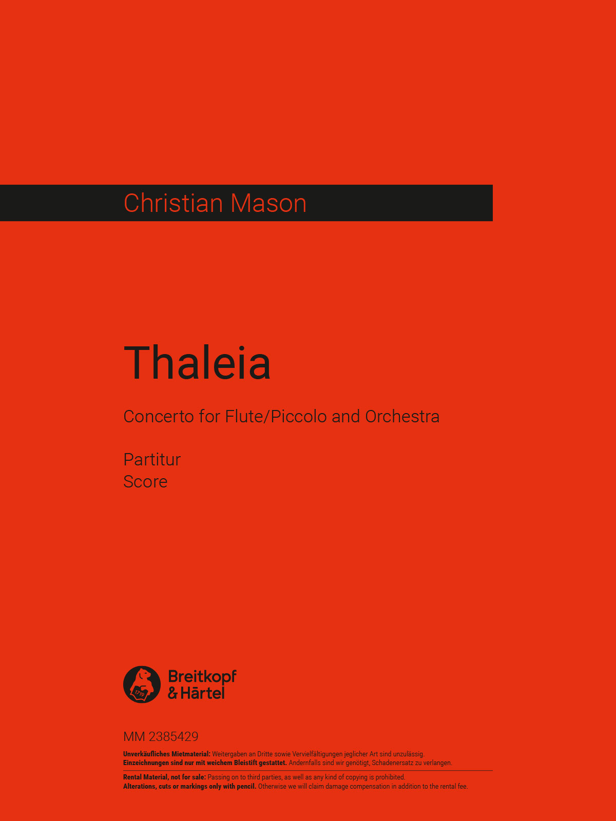 MM 2385429 - Thaleia - Cover