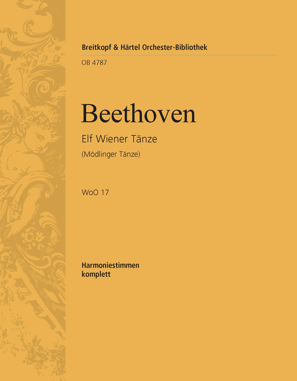 OB 4787-30 - 11 Viennese Dances WoO 17 - Cover