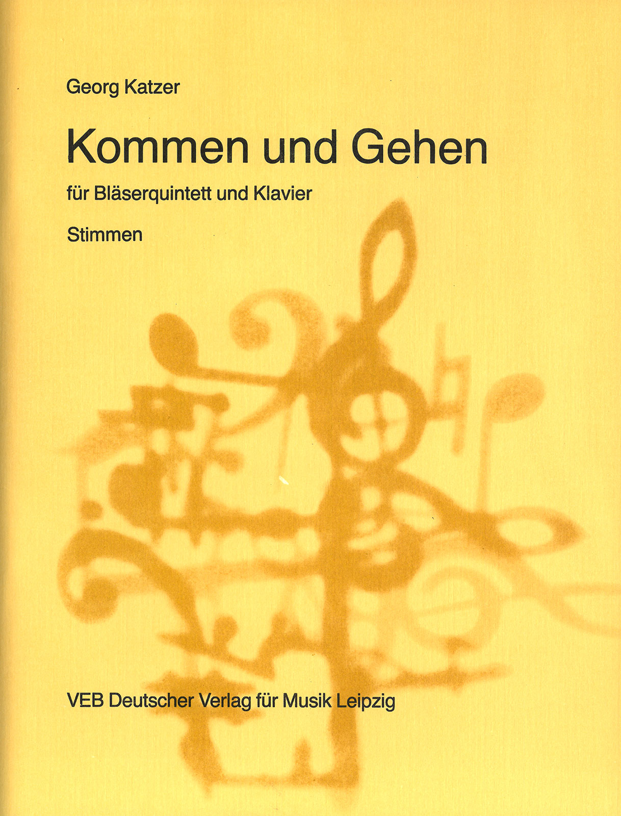 DV 8535b - Kommen und Gehen - Cover
