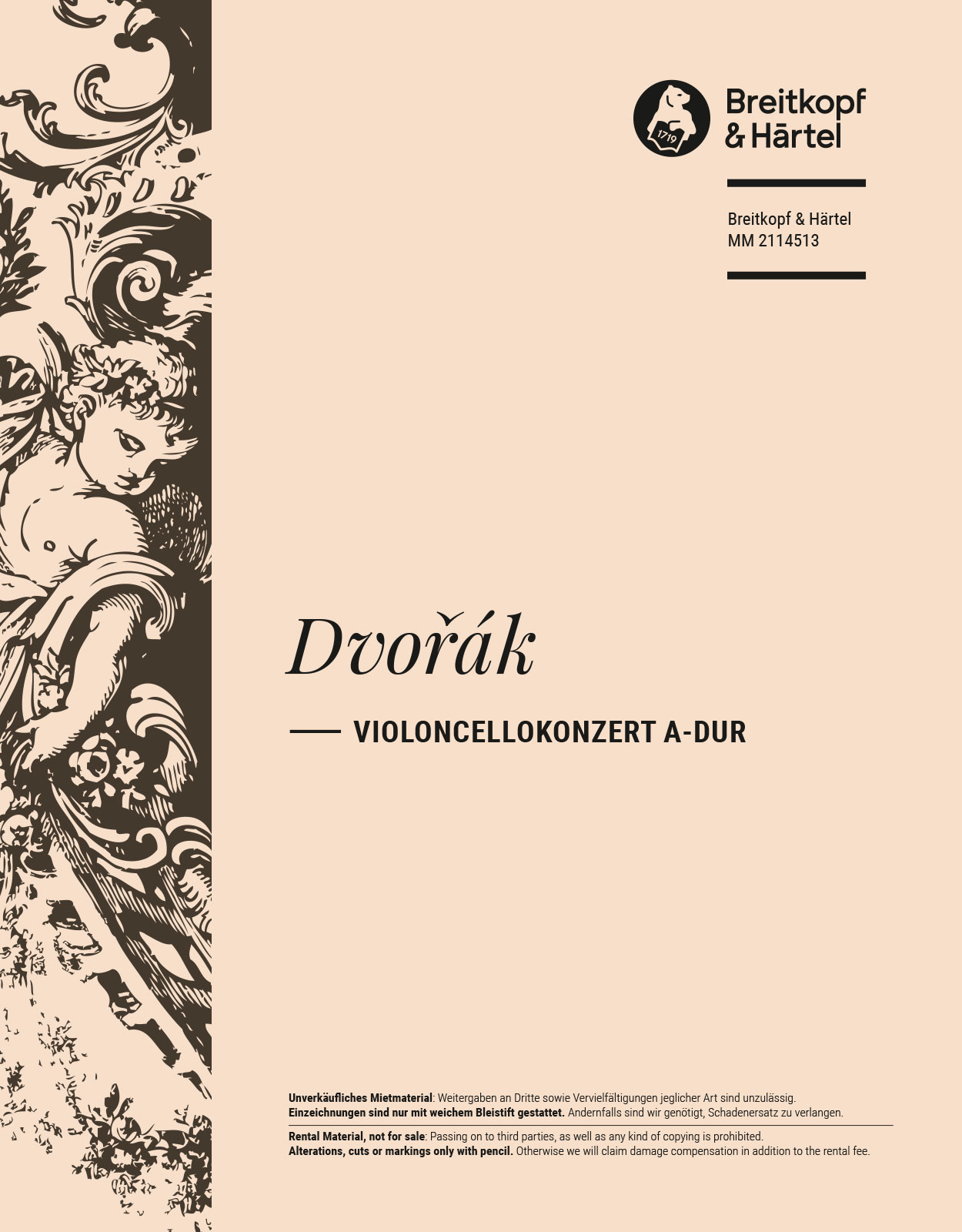 Antonín Dvořák - Violoncello Concerto in A major - Cover