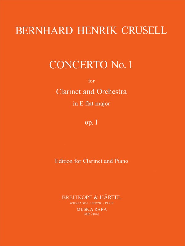 Bernhard Henrik Crusell - Klarinettenkonzert Nr. 1 in Es-dur op. 1 - Cover