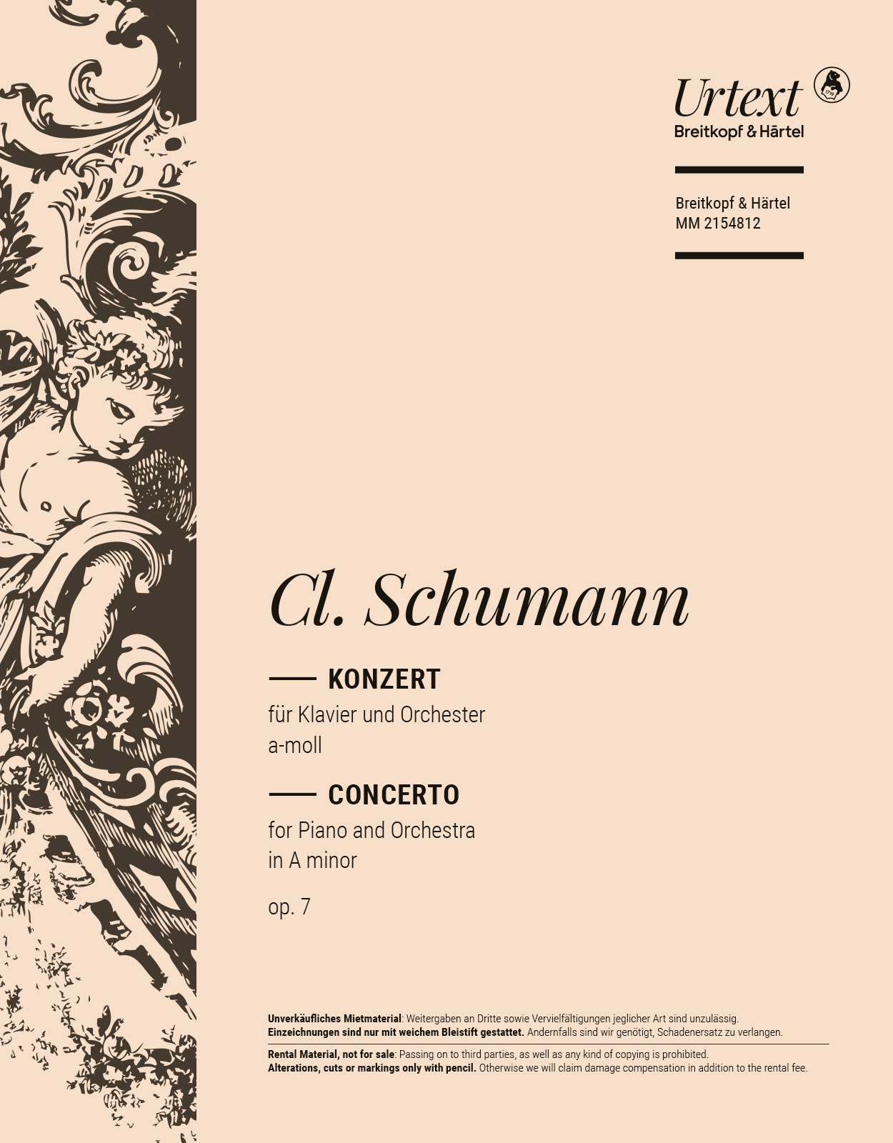 MM 2154812 - Klavierkonzert a-moll op. 7 - Cover