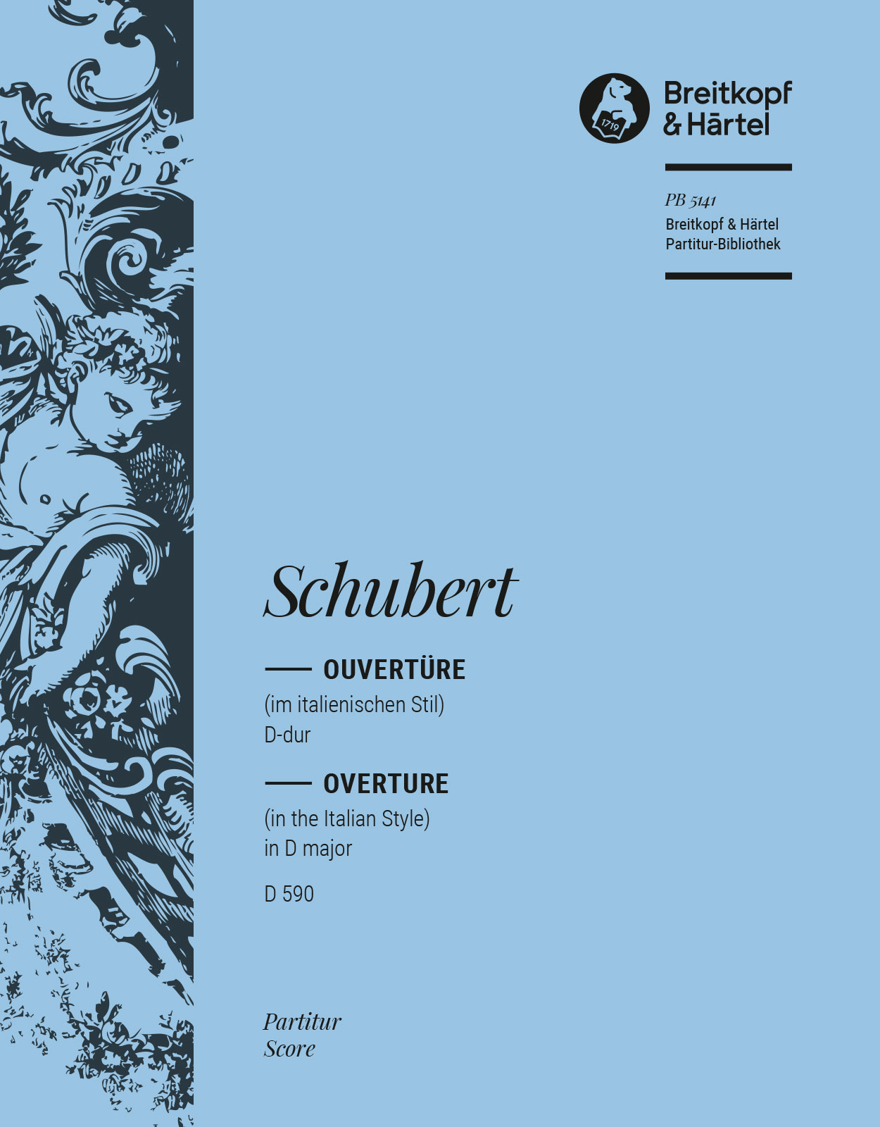 Franz Schubert - Overture in D major D 590 - Cover