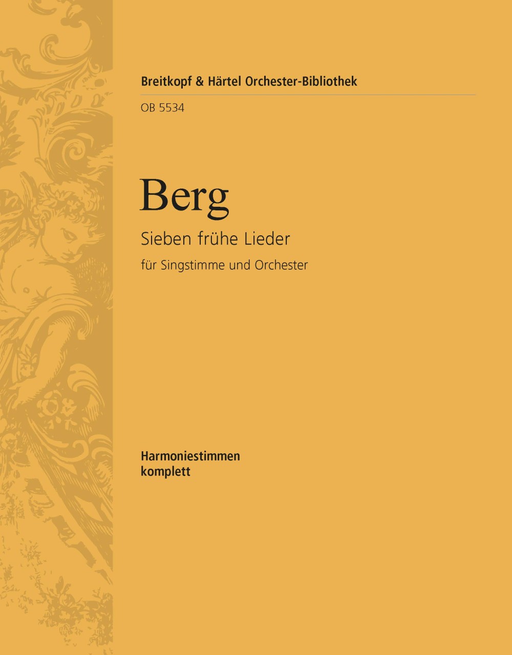 OB 5534-30 - 7 frühe Lieder - Cover