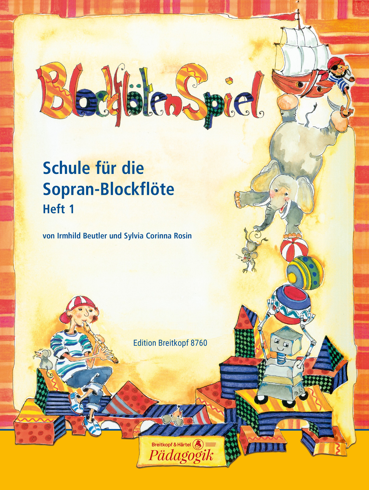 Irmhild Beutler - BlockflötenSpiel - Cover