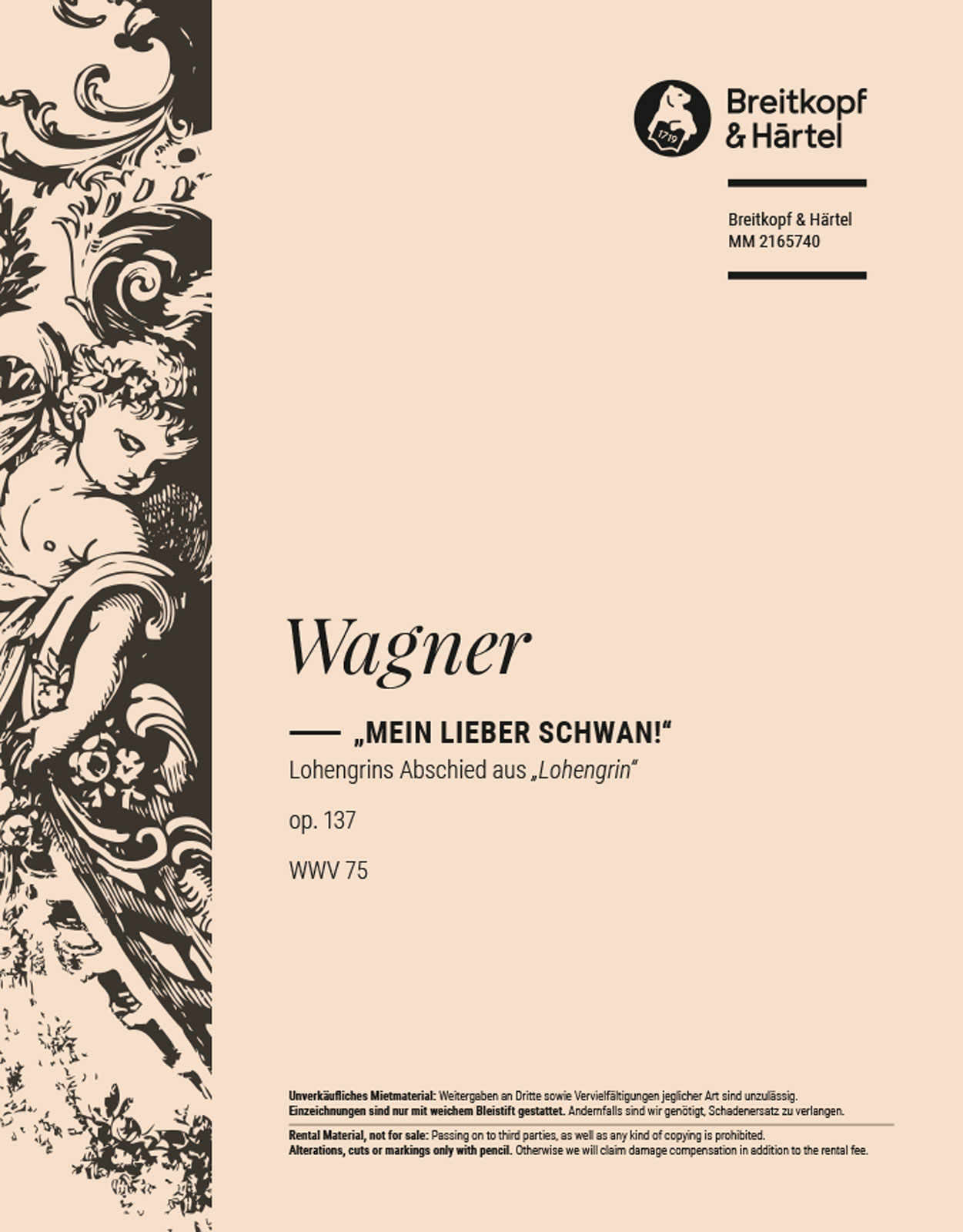 MM 2165740 - Lohengrin WWV 75 - Cover