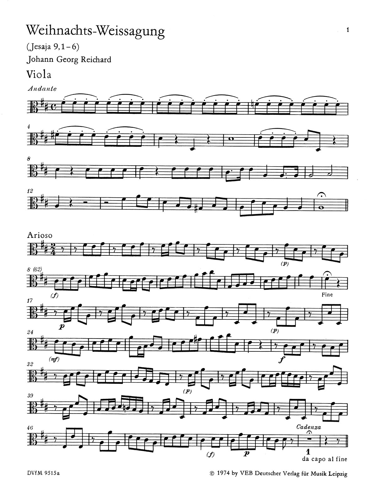 DV 9515a-19 - Christmas Prophecy - Cover