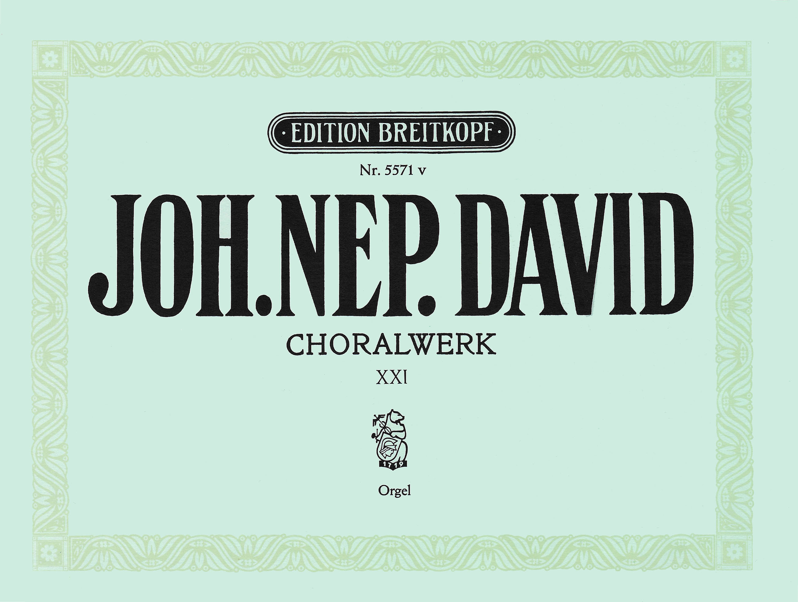 EB 6904 - Choralwerk - Cover