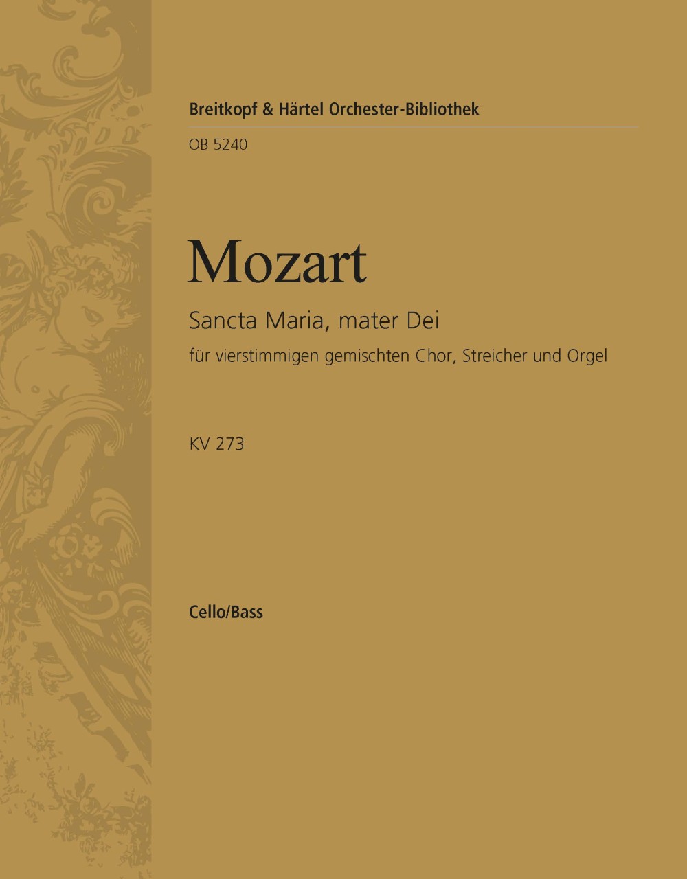 OB 5240-26 - Sancta Maria, mater Dei KV 273 - Cover