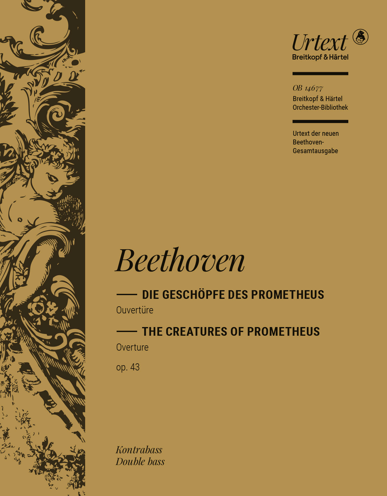 OB 14677-27 - Die Geschöpfe des Prometheus op. 43 - Cover