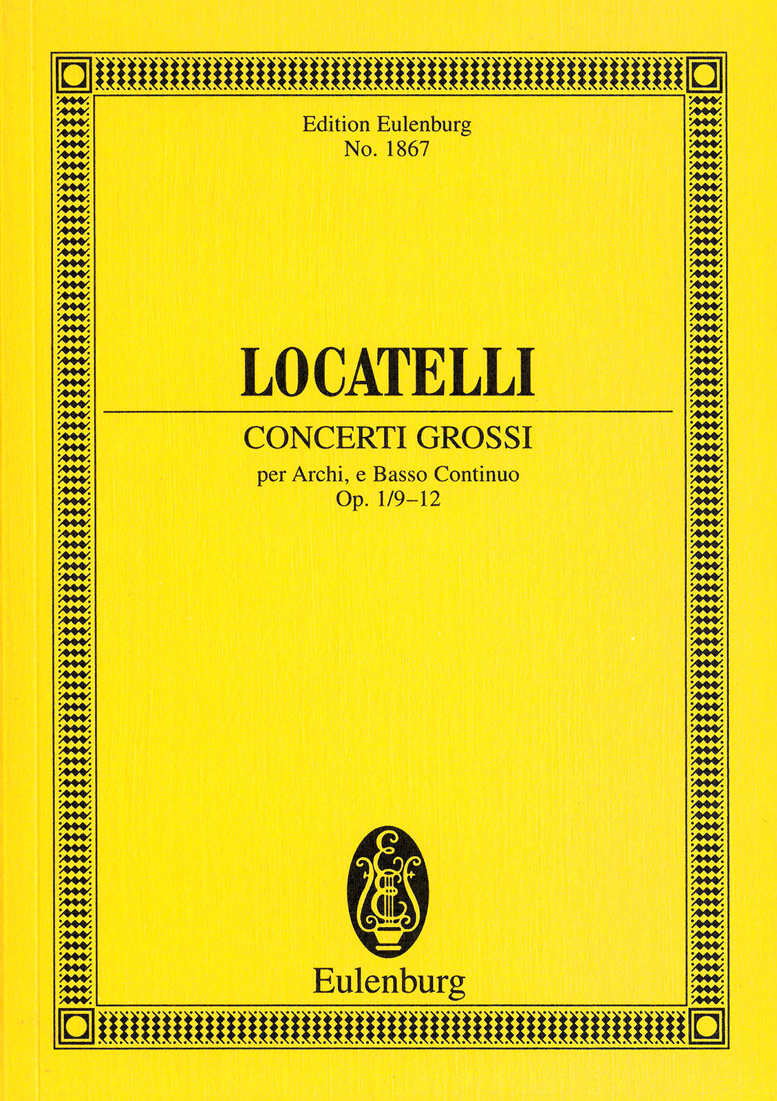 Pietro A. Locatelli - Concerto grosso „a quattro“ C-dur op. 1/10 - Cover