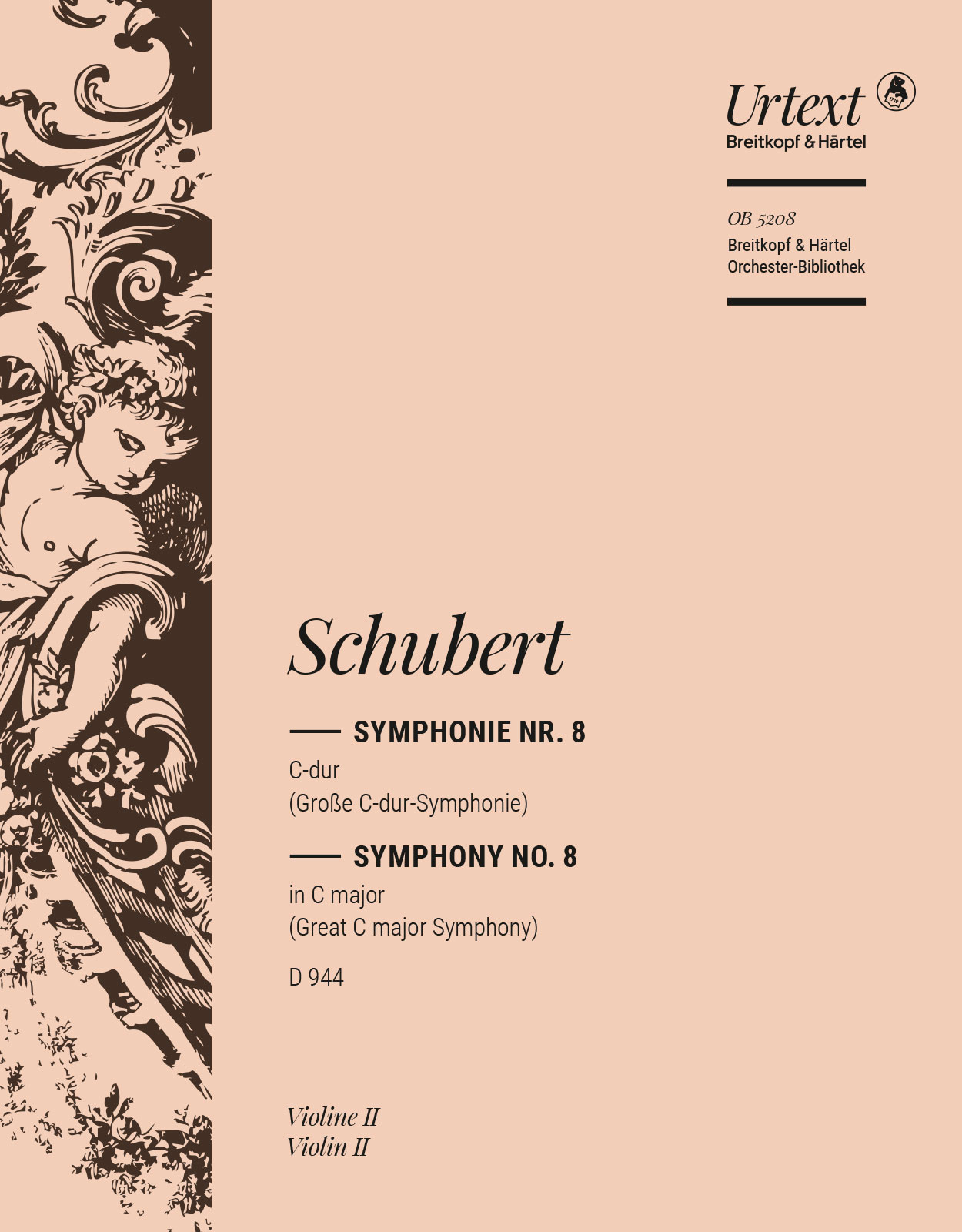 OB 5208-16 - Symphonie Nr. 8 C-dur D 944 - Cover