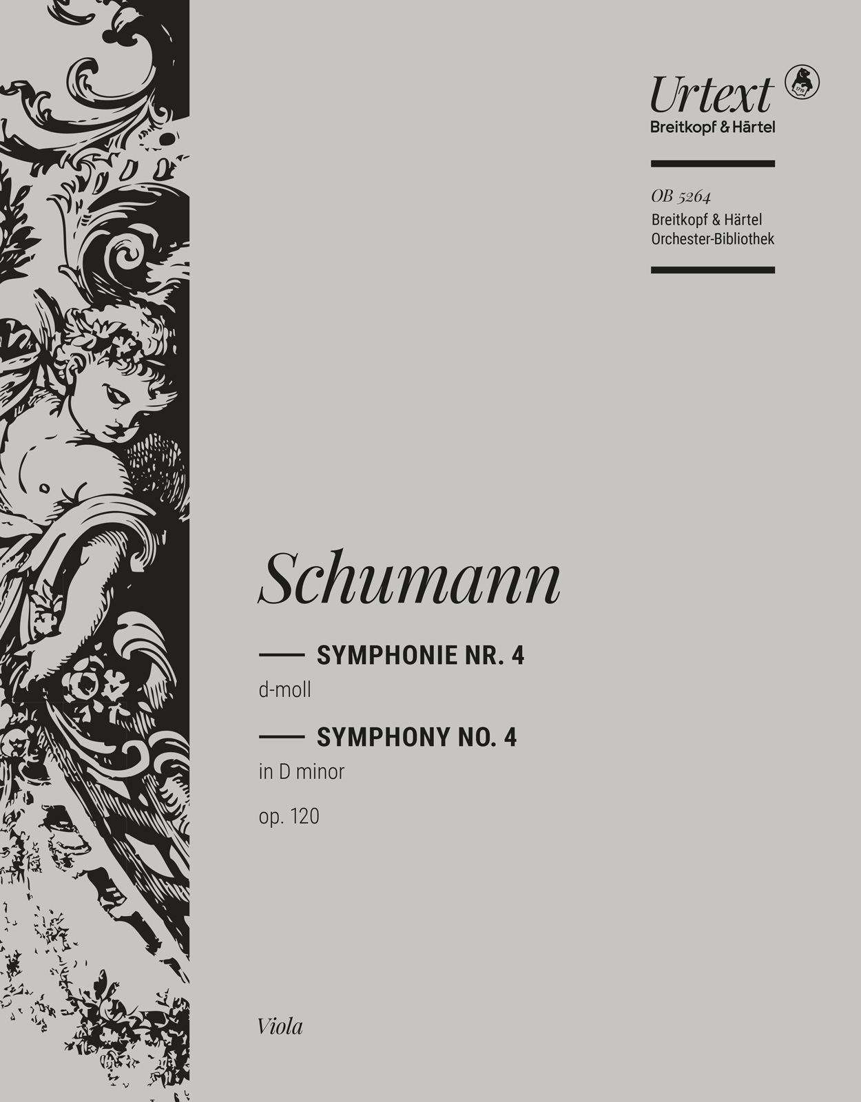 OB 5264-19 - Symphonie Nr. 4 d-moll op. 120 - Cover