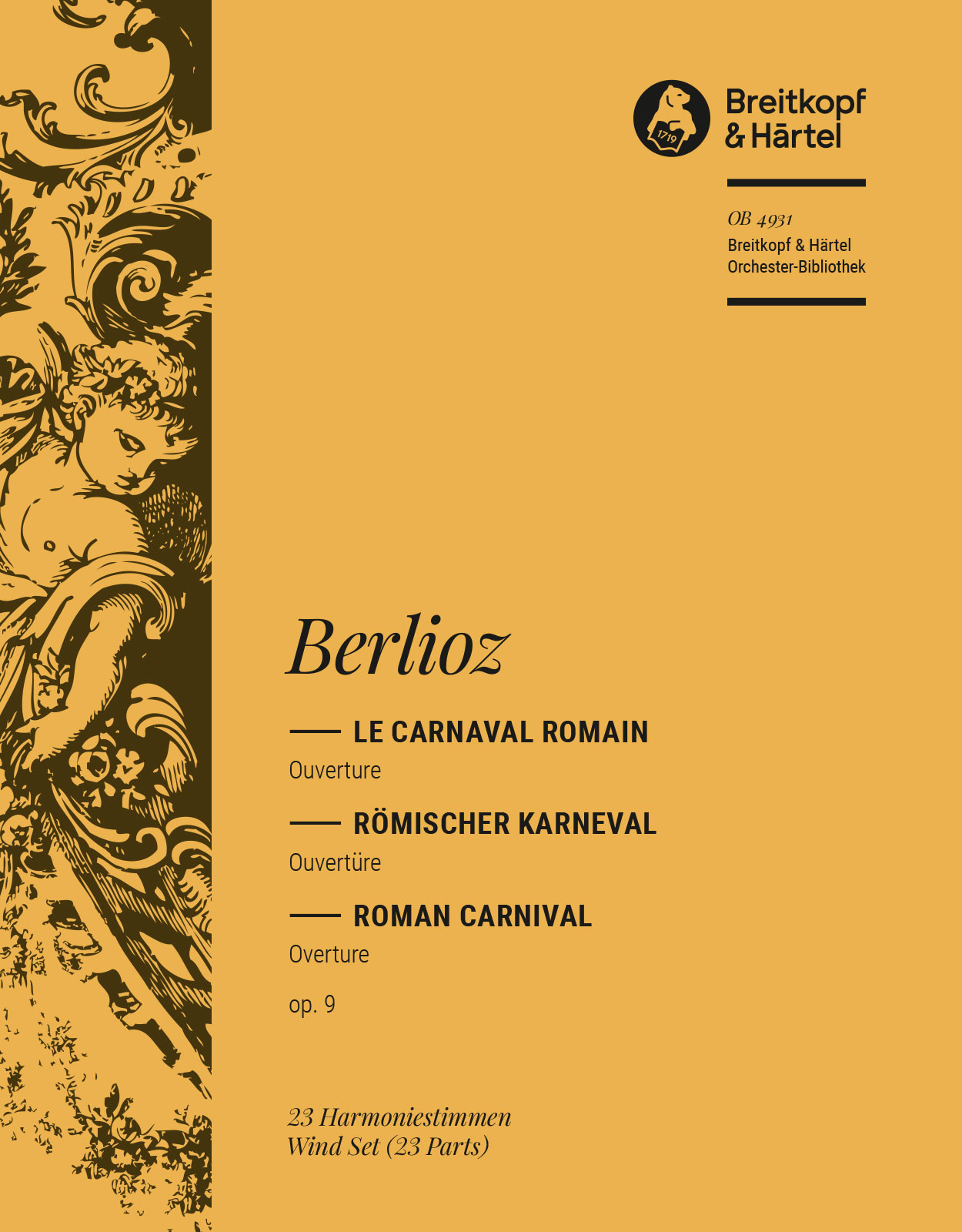 OB 4931-30 - Le Carnaval Romain Op. 9 - Cover