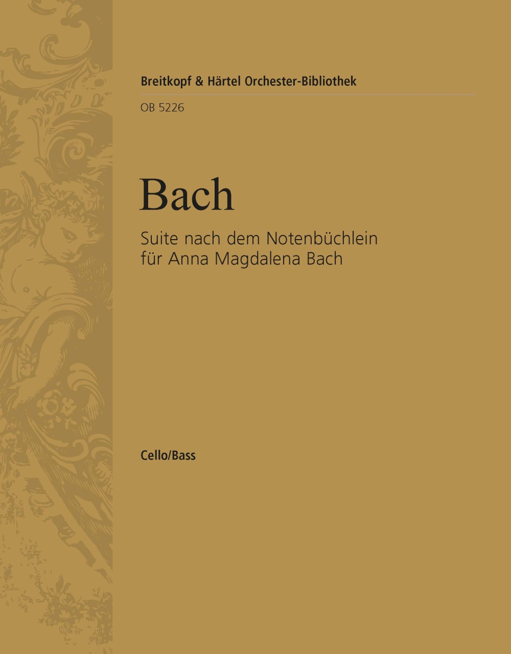 OB 5226-26 - Suite nach dem Notenbüchlein für Anna Magdalena Bach - Cover