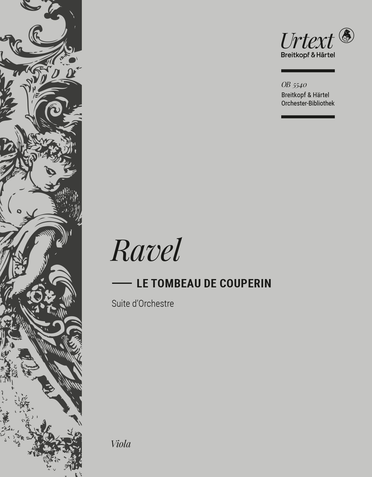 OB 5540-19 - Le Tombeau de Couperin - Cover