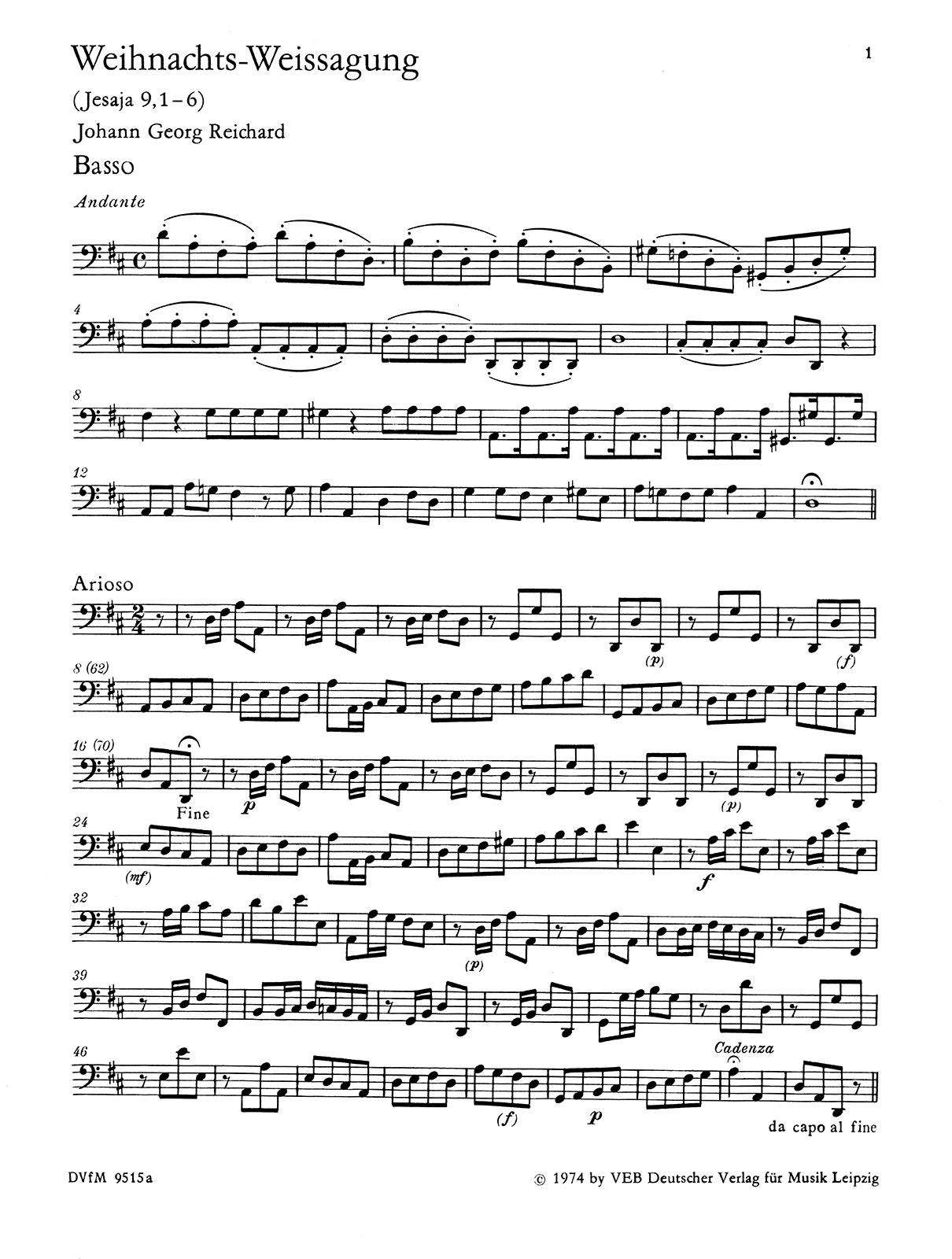 DV 9515a-26 - Christmas Prophecy - Cover