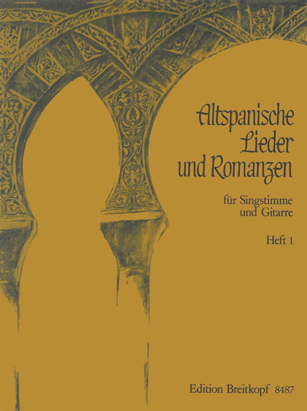 Altspanische Lieder und Romanzen - Cover