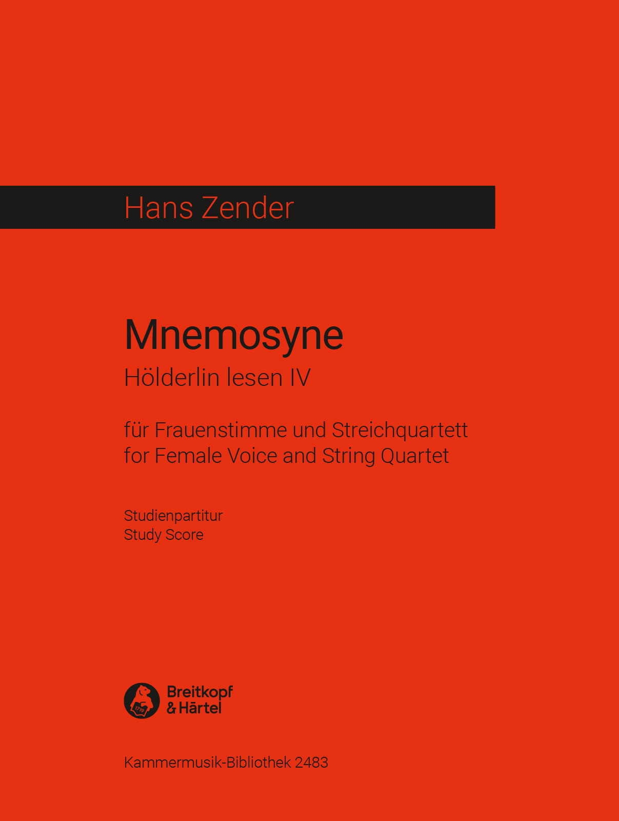 KM 2483D - Mnemosyne - Cover