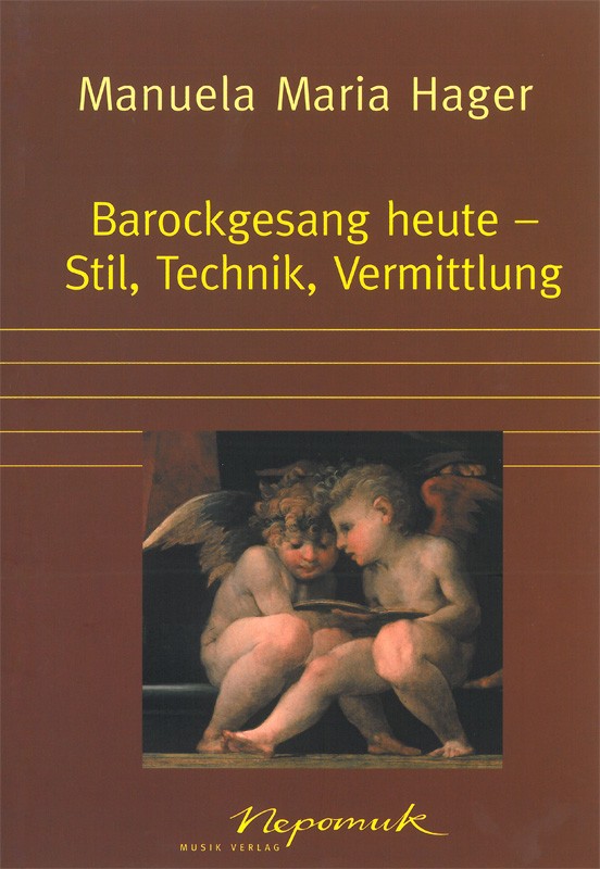 Manuela Maria Hager - Barockgesang heute - Cover