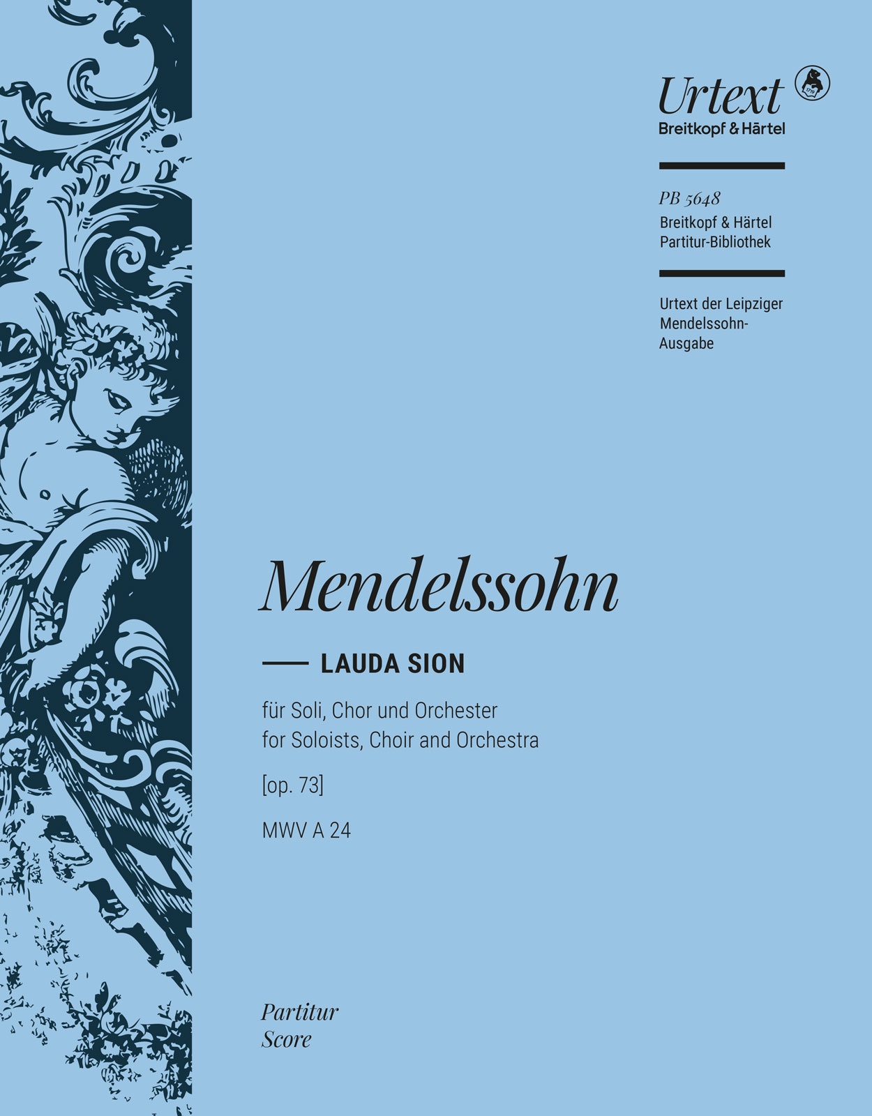 PB 5648D - Lauda Sion [op. 73] MWV A 24 - Cover