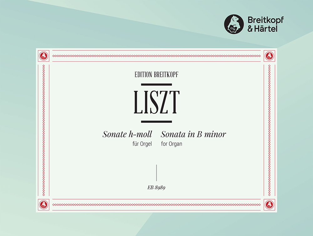 EB 8989D - Sonate h-moll - Cover