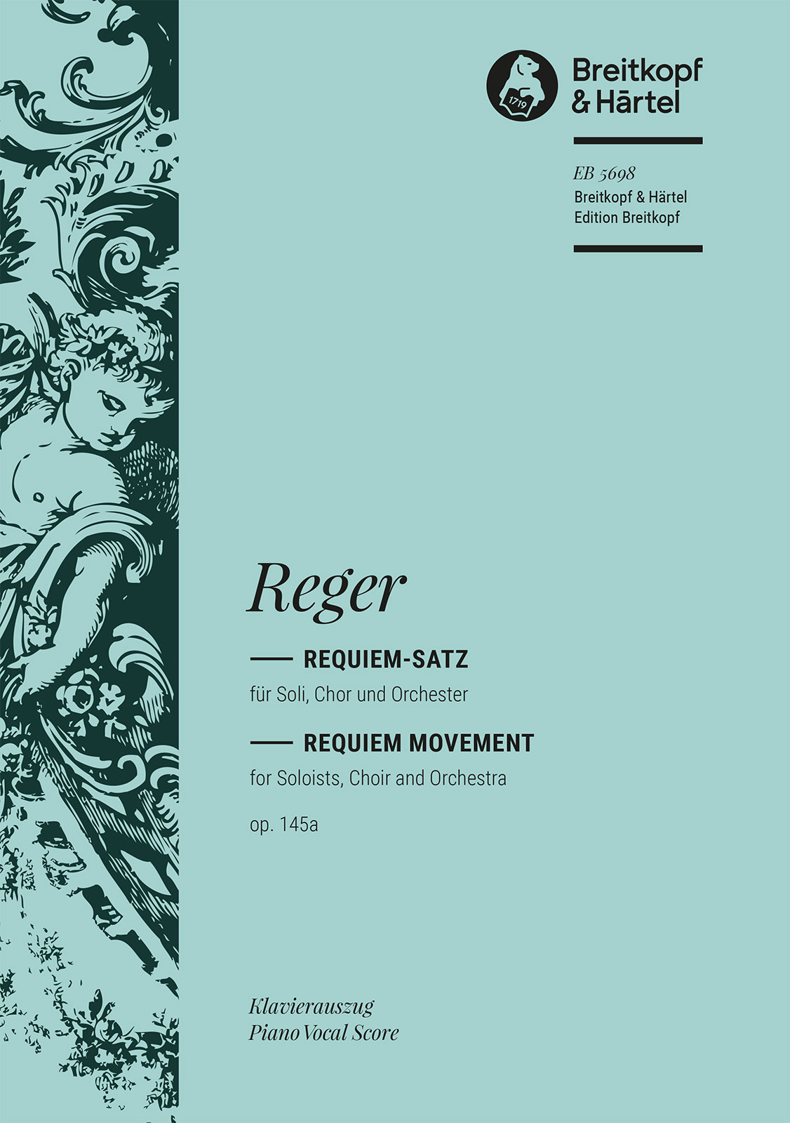 Max Reger - Requiem Movement Op. 145a - Cover