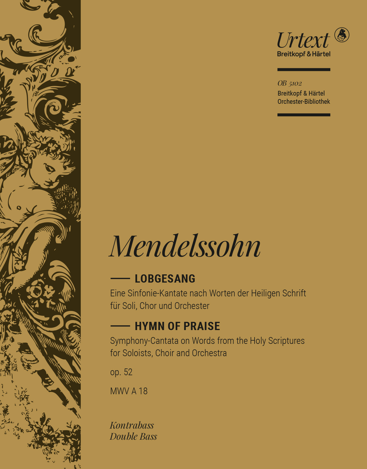 OB 5102-27 - Lobgesang op. 52 MWV A 18 - Cover