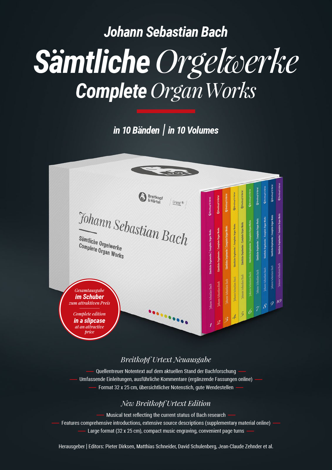 B+H 93 - J.S. Bach | Complete Organ Works - Cover