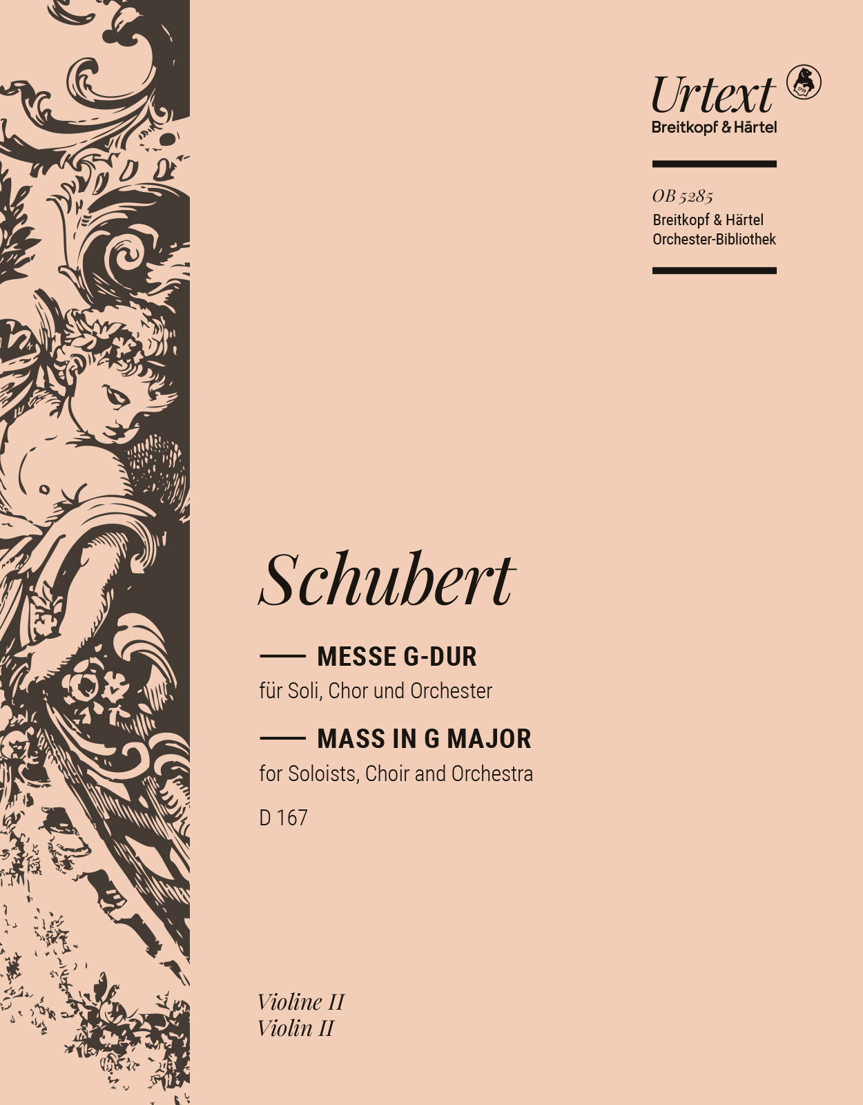 OB 5285-16 - Mass in G major D 167 - Cover