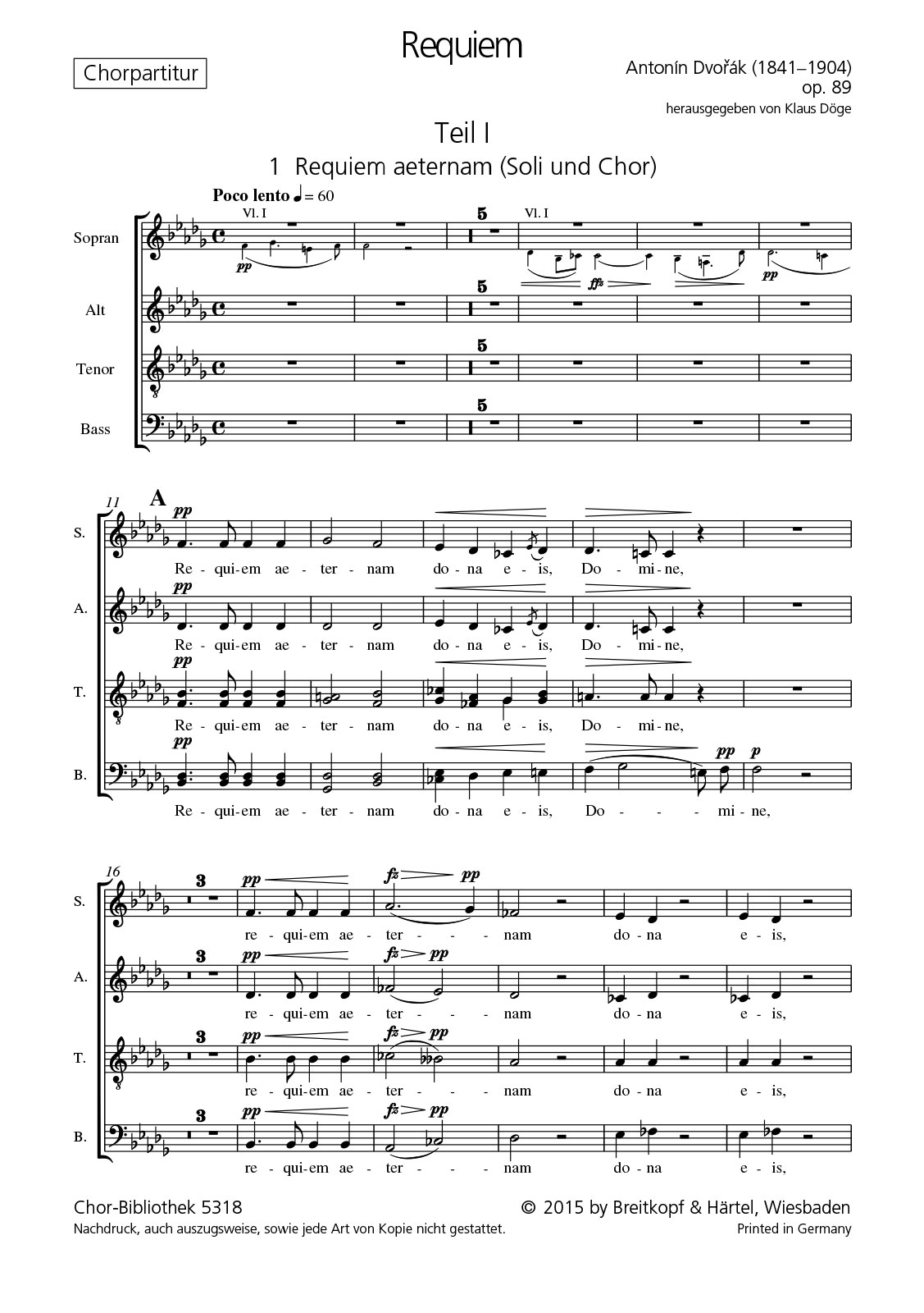 ChB 5318 - Requiem op. 89 - Cover