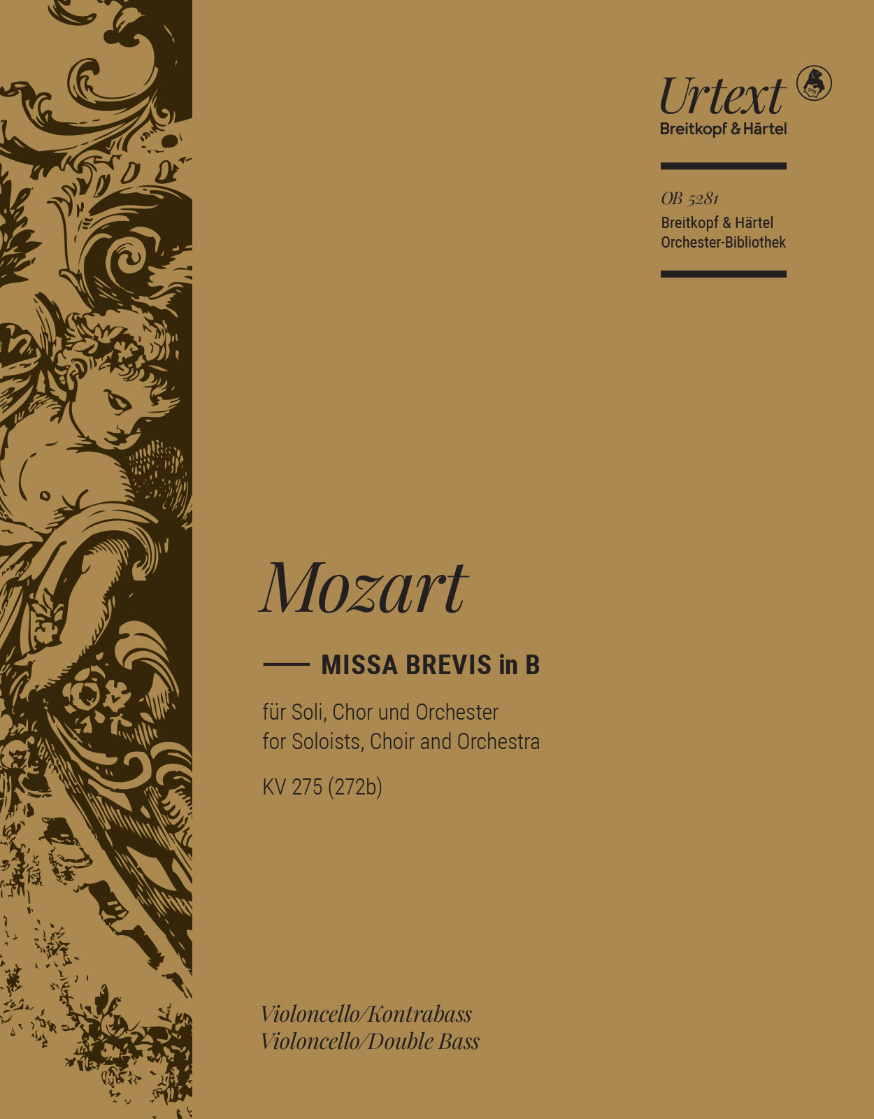 OB 5281-26 - Missa brevis in B KV 275 (272b) - Cover