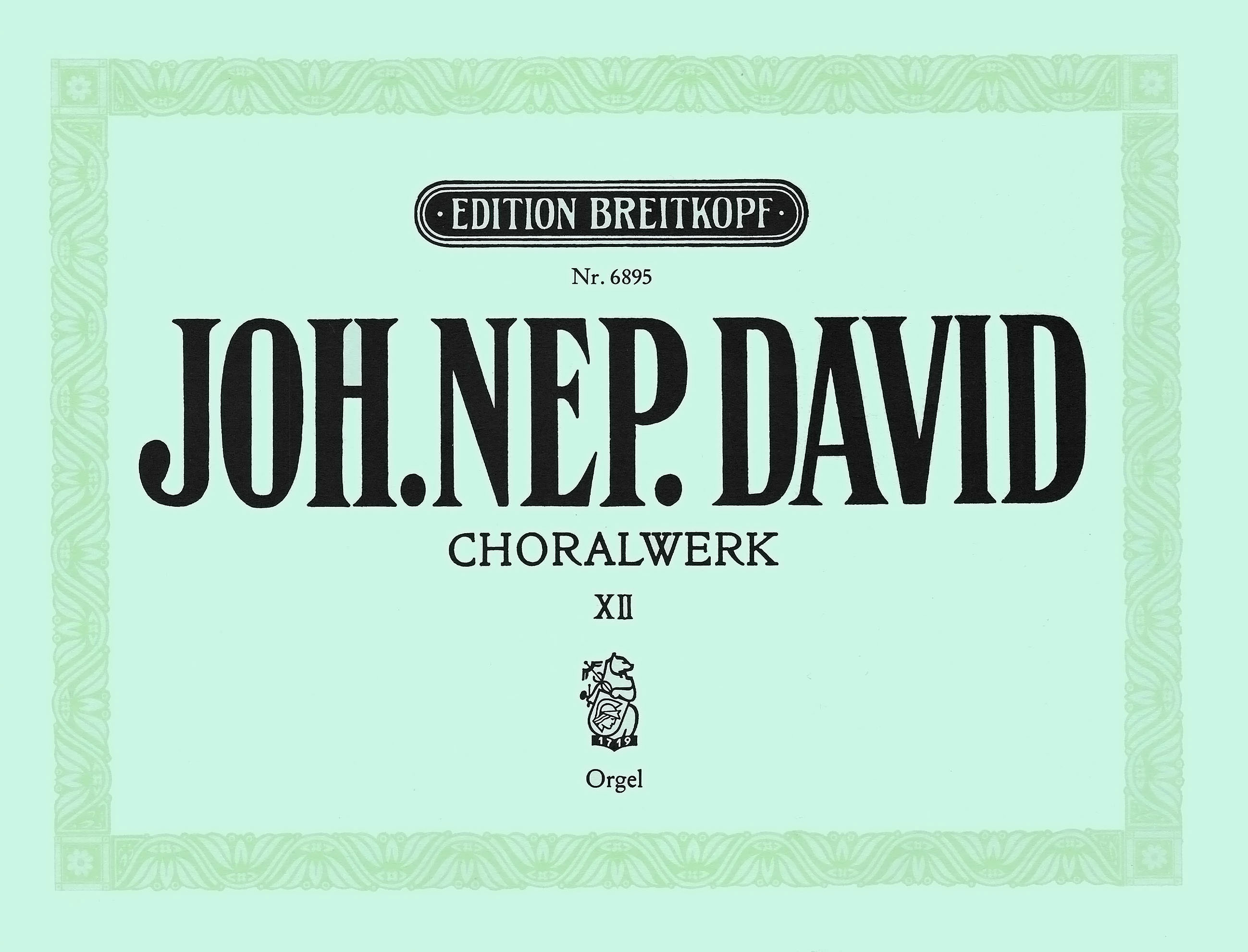 EB 6895 - Choralwerk - Cover