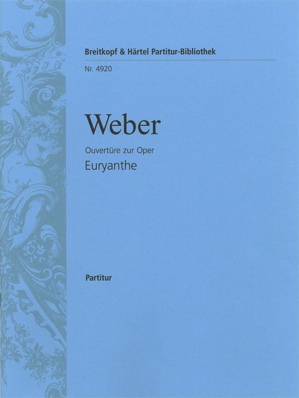 Carl Maria von Weber - Euryanthe - Cover