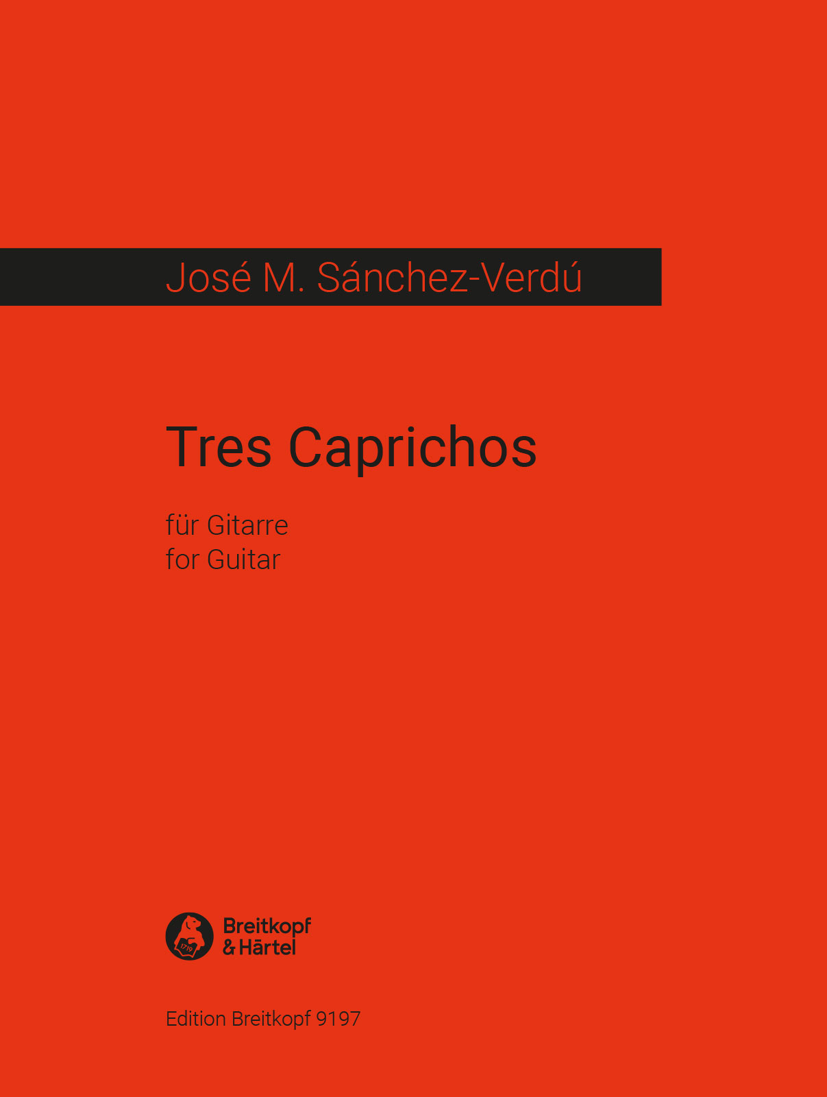 EB 9197D - Tres Caprichos - Cover