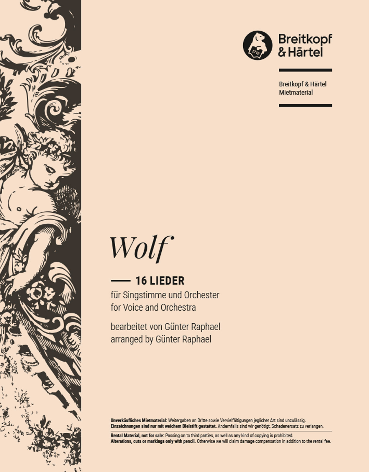 MM 2167230 - 16 Lieder I - Cover