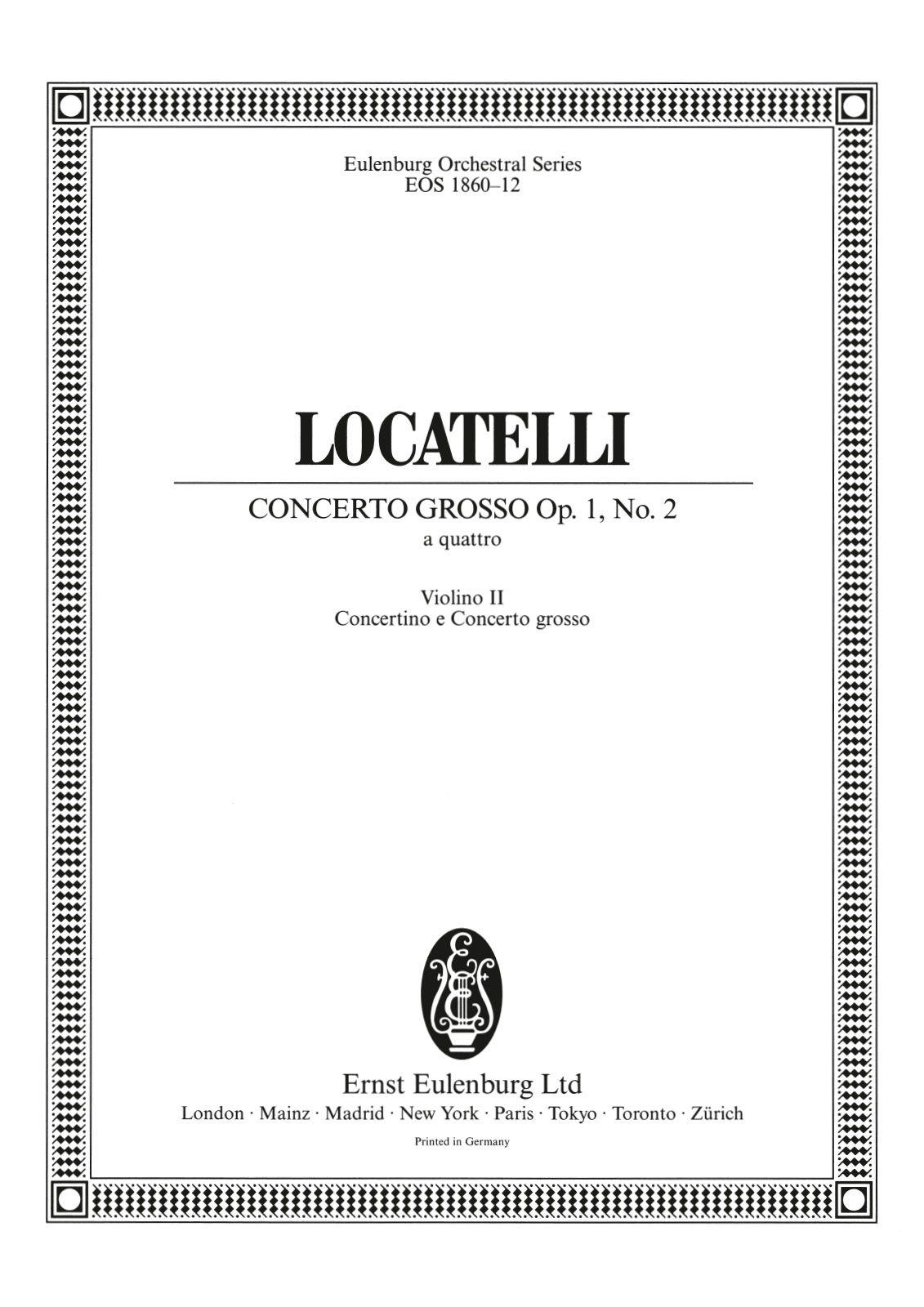 EOS 1860-16 - Concerto grosso „a quattro“ c-moll op. 1/2 - Cover