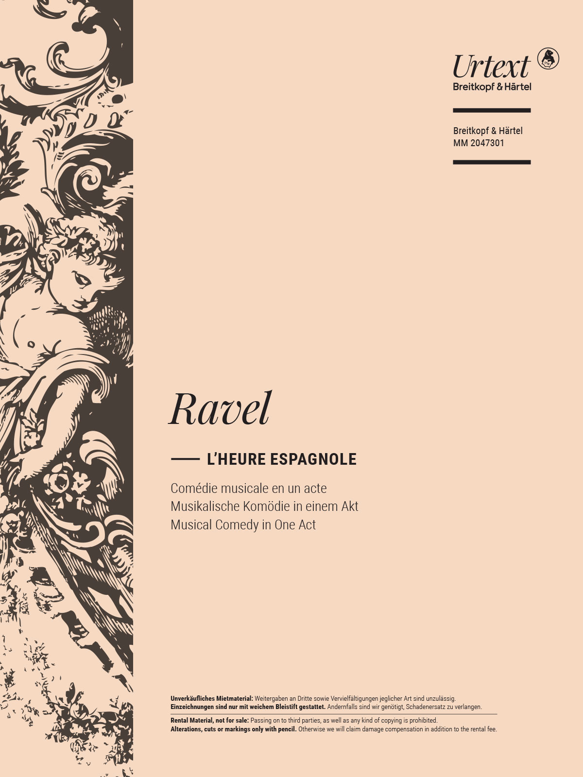 MM 2047301 - L’Heure espagnole - Cover