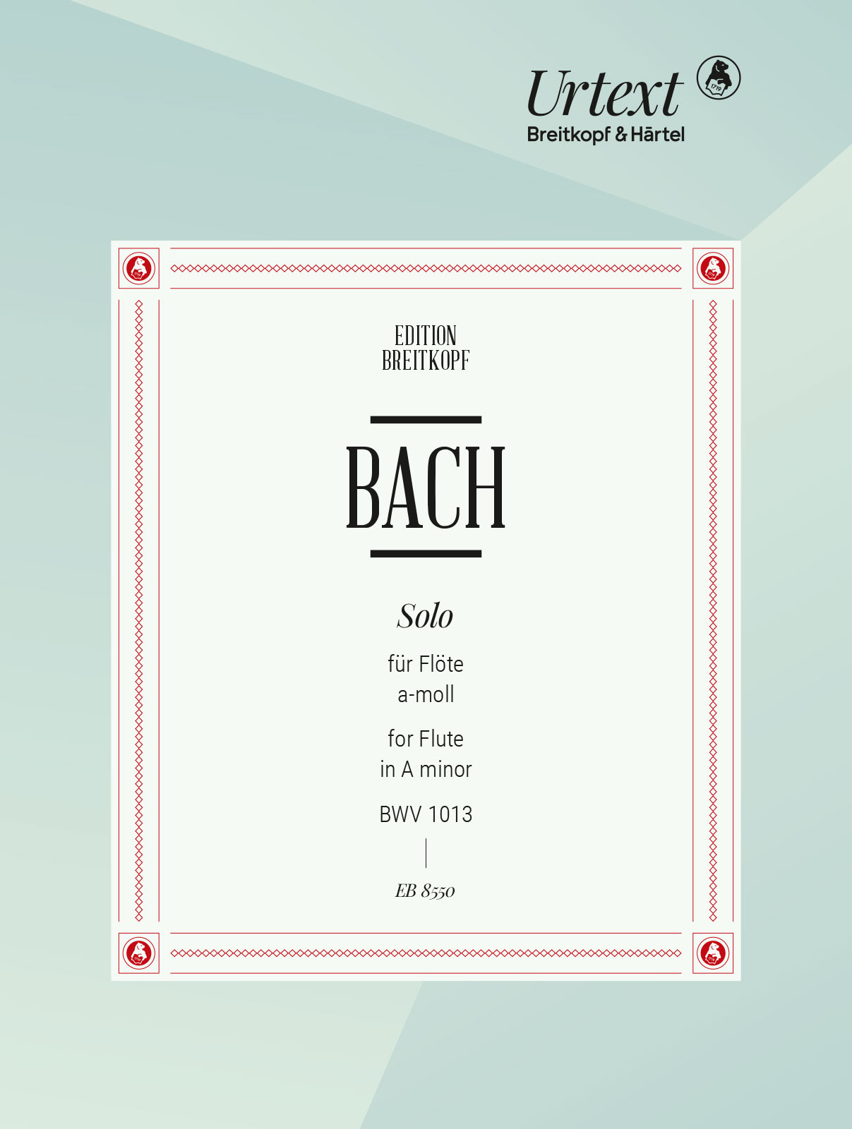 Johann Sebastian Bach - Solo a-moll BWV 1013 - Cover