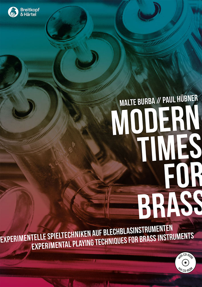 Malte Burba - Modern Times for Brass - Cover